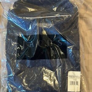 Jachs New York Navy Button-Up Shirt